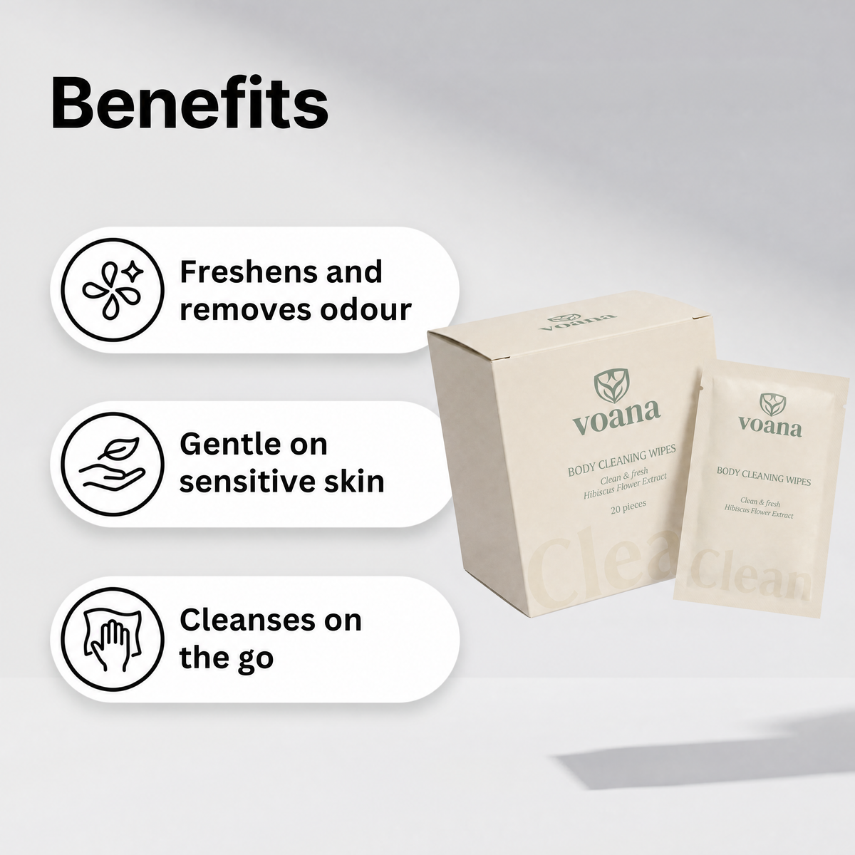 Body Cleaning Wipes