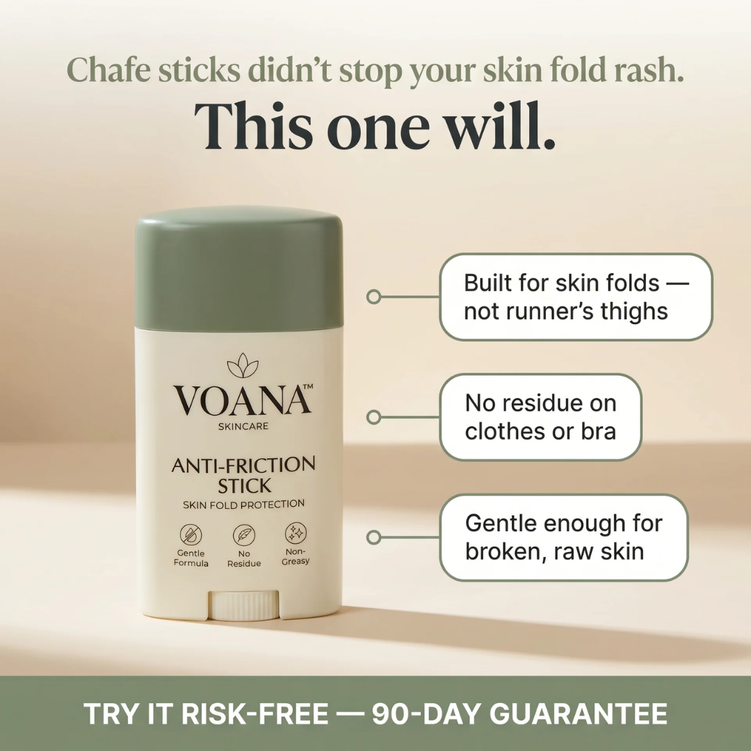 Pharmacy creams did not work — the VOANA Anti-Friction Stick did