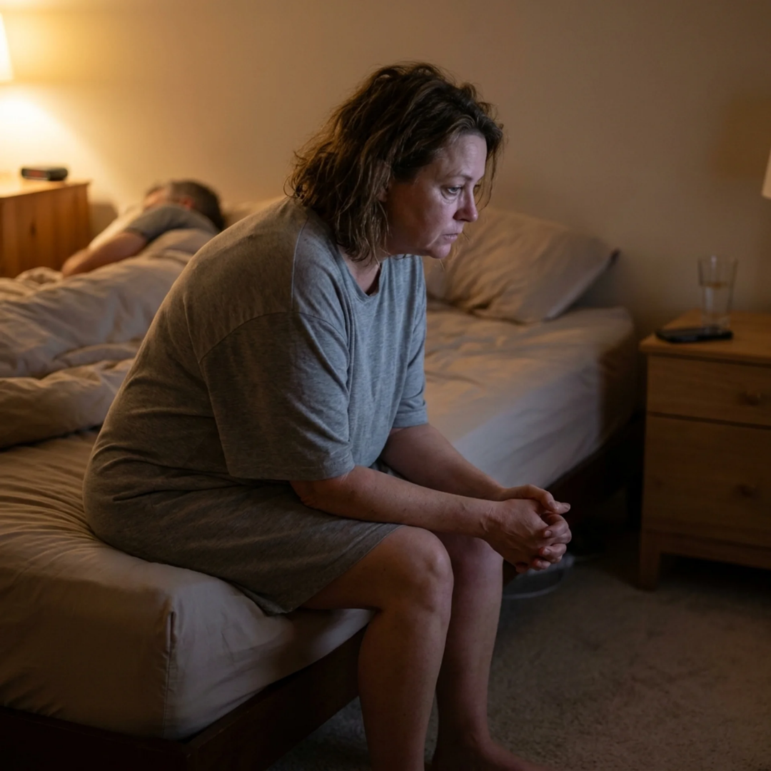 Woman feeling fatigued